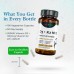 Natural Vitamin D3 4000IU K2 MK7 200mcg 100 Pharmaceutical Grade Capsules 