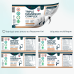 Advanced Triple Magnesium Complex Ideal Strength Magnesium Citrate, L-ascorbate & Oxide 100 Vegan Capsules Natural Product