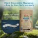 Improved Magnesium Glycinate 500mg Nothing Artificial Added 100 Vegan Capsules Eco-pack