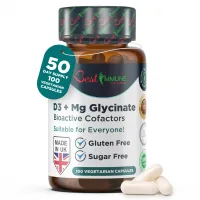 D3 + Magnesium Glycinate Bioactive Complex Premium Quality Natural Product